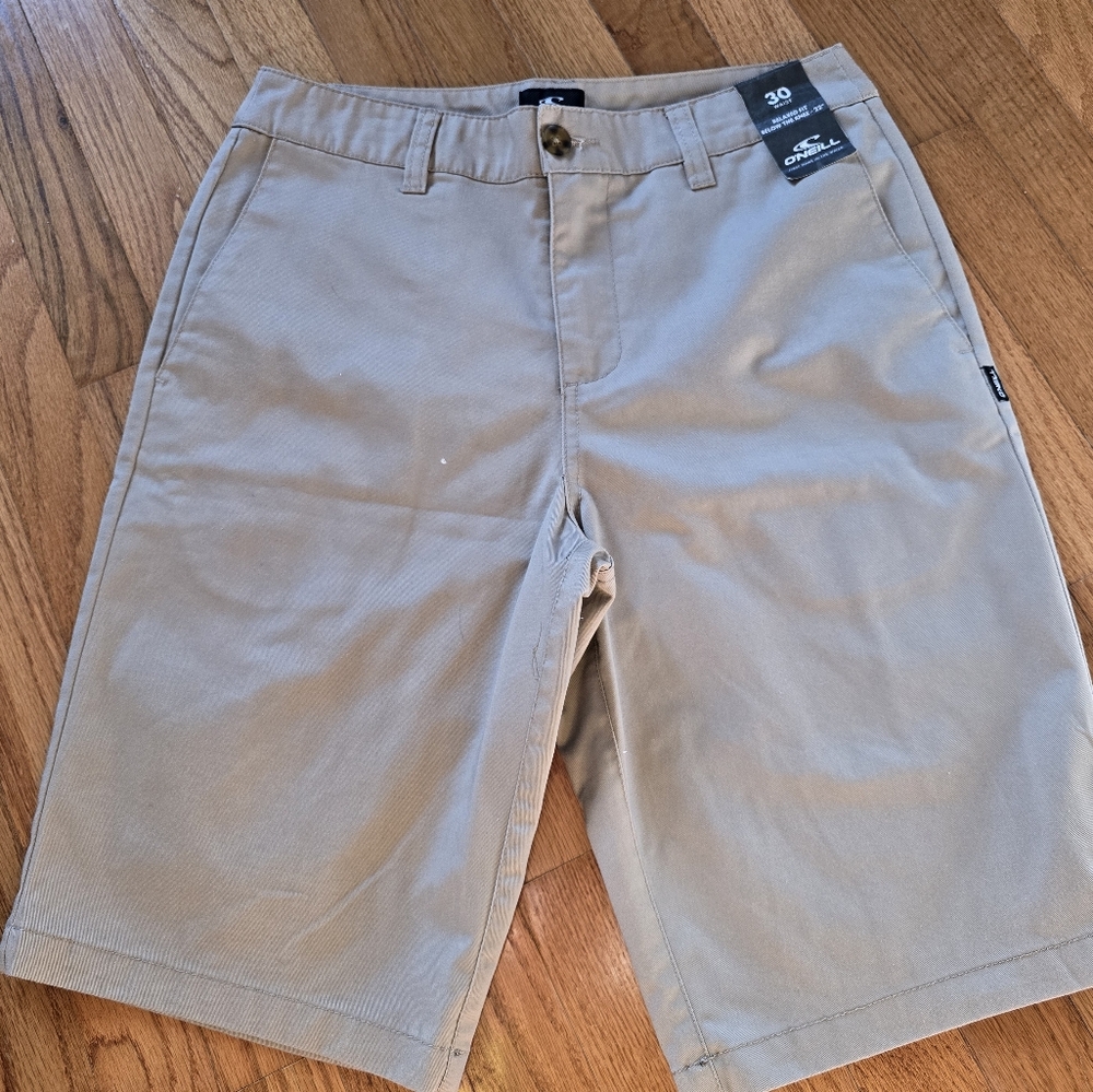 New With Tags - O'Neill Mens REDWOOD 22" CHINO SHORTS